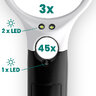 Magnifying glass / magnifying glass with LED backlight everActive MG-01