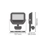 Ledvance floodlight 17W 4000K black SENSOR