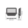 Ledvance floodlight 41W Natural 4000K black