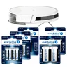 everActive Pro Alkaline Set - 1728pcs LR6, 1152pcs LR03, 192pcs LR14, 192pcs LR20, 40pcs 6LR61/9V + HEXO Duo robot