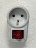 OUTLET 1 socket splitter with grounding and switch Blow 98-601# OUTLET 1 socket splitter with grounding and switch Blow 98-601#