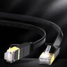 Flat Network Cable with Metal U/FTP Ethernet RJ45 Cat Plugs. 7 to 10Gbps Ugreen 11265B 10m