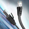 Flat Network Cable with Metal U/FTP Ethernet RJ45 Cat Plugs. 8 to 40Gbps Ugreen 10980 1m