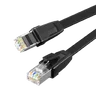 Flat Network Cable with Metal U/FTP Ethernet RJ45 Cat Plugs. 8 to 40Gbps Ugreen 10980 1m
