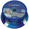 Płyty Blu-Ray BD-R 25GB 6x VERBATIM PRINTABLE 43811 cake 25