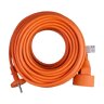 Cable de extensión de jardín 1G 20M DPM naranja