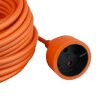 Cable de extensión de jardín 1G 20M DPM naranja