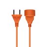 Cable de extensión de jardín 1G 20M DPM naranja