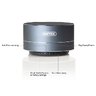 Przenośny głośnik bluetooth z mikrofonem i odtwarzaczem MP3 Unitek Y-B101