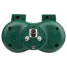 2 socket IP44 splitter with DPM grounding 