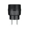 Splitter 2 sockets avec masse DPM noire Splitter 2 sockets avec masse DPM noire