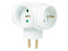 3 Socket Splitter with Blow 98-605 Grounding#