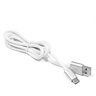 silikonowy kabel USB - USB-C / Type-C eXtreme bialy 100cm