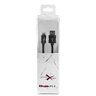 silikonowy kabel USB - Apple Lightning / iPhone eXtreme czarny 150cm silikonowy kabel USB - Apple Lightning / iPhone eXtreme czarny 150cm