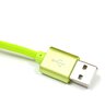 silikonowy kabel USB - Apple Lightning / iPhone eXtreme zielony 150cm