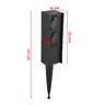 2G 1,5M IP44 Gartenpfosten mit DPM-Ohrschwarz 2G 1,5M IP44 Gartenpfosten mit DPM-Ohrschwarz