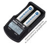 Fast charger for cylindrical batteries Li-ion 18650 everActive LC-2100