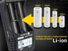Fast charger for cylindrical batteries Li-ion 18650 everActive LC-2100
