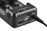 Fast charger for cylindrical Li-ion battery 18650 Xtar VP2