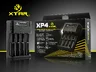 Szybka ładowarka do akumulatorów cylindrycznych Li-ion i Ni-MH 18650 Xtar XP4