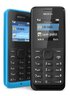 telefon komórkowy GSM Nokia 105 niebieska i czarna