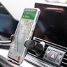Car phone holder, for grille eXtremestyle type: O-12