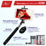 uchwyt selfie / monopod Bluetooth KungFuren KS20A Niebieski uchwyt selfie / monopod Bluetooth KungFuren KS20A Niebieski