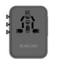 JELLICO S9 PD Universal Travel Adapter 2xUSB-C + 1xUSB 3.4A Max 2500W Black