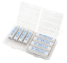 Universal rechargeable container R6/AA R03/AAA white
