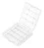 Universal rechargeable container R6/AA R03/AAA white