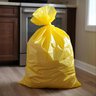 Plastic segregation bag Paclan 120l 10 pcs yellow