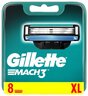 Gillette Mach 3 Turbo cartridge - 8 pcs