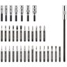 Set of bits and socket wrenches 37 part Goobay 74003