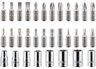 Set of bits and primary keys + ratchet key 33 partial Goobay 74004