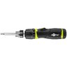 Bit set + ratchet screwdriver 13-part Goobay 74000