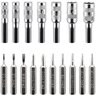 Bit set + ratchet screwdriver 18-part Goobay 74006