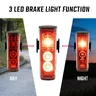 zestaw lamp rowerowych Sigma Aura 100 + Blaze 17950 - rozpakowana