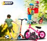 Zestaw ochraniaczy na łokcie, kolana i nadgarstki dla dzieci roz. XS/S, kolor różowo/czarny Best Sporting 30265