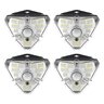 External wall-mounting LED solar lamp with motion sensor 1.2W Baseus DGNEN-B01 set of 4 pieces
