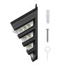 External wall-mounting LED solar lamp with motion sensor 5.1W Baseus DGNEN-D01 set of 2 pieces