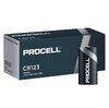 10x Duracell Procell CR123 lithium battery