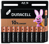 18 x Duracell Basic LR6 AA alkaline battery (blister)