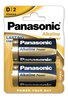 2 x Panasonic Alkaline Power LR20/D (blister)
