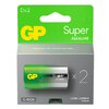 2 x GP Super Alkaline G-TECH LR20/D alkaline battery