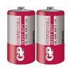 2 x GP PowerCell R20 D Zinc Carbon Battery (Tray)