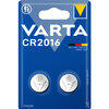 2 x Varta CR2016 lithium battery