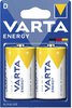 2 x D/LR20 Batteries (R20) Varta ENERGY Value Pack (blister)