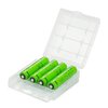 4 x rechargeable batteries AAA / R03 Ni-MH GP ReCyko 950mAh green (box)