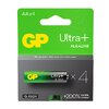 4 x GP Ultra Plus Alkaline G-TECH LR6/AA Alkaline Battery