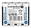 4 x everActive Pro LR6 / AA alkaline batteries (tray)